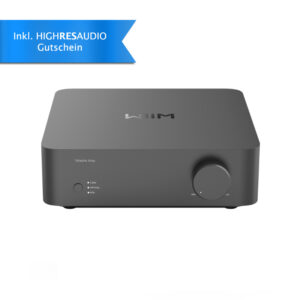 WiiM Vibelink Amp, 2.0 CH Class-D Vollverstärker, 2x100 W/Kanal (8 Ohm), Streaming, DAC ESS ES9038Q2M