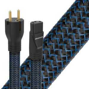 Audioquest ﻿Monsoon Netzkabel, Schuko EU auf IEC C13 / C19
